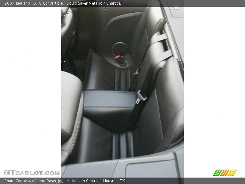 Liquid Silver Metallic / Charcoal 2007 Jaguar XK XK8 Convertible