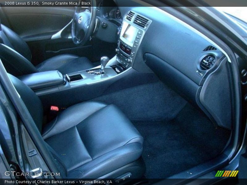  2008 IS 350 Black Interior