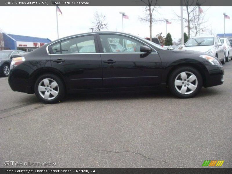Super Black / Charcoal 2007 Nissan Altima 2.5 S