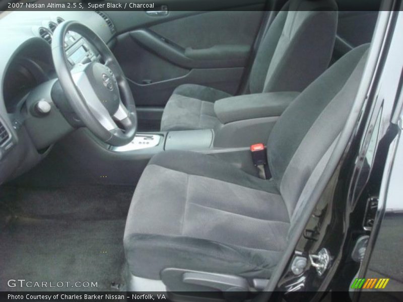 Super Black / Charcoal 2007 Nissan Altima 2.5 S