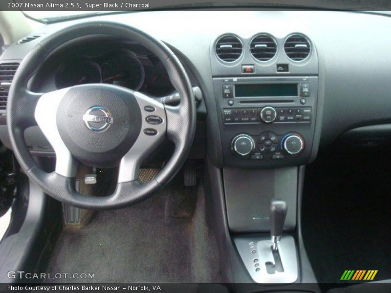 Super Black / Charcoal 2007 Nissan Altima 2.5 S