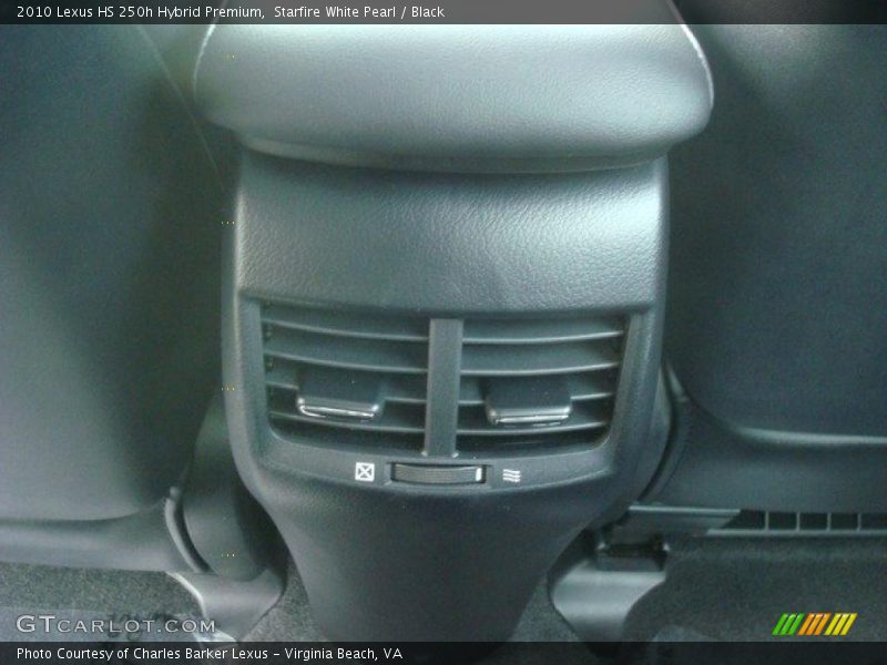Starfire White Pearl / Black 2010 Lexus HS 250h Hybrid Premium