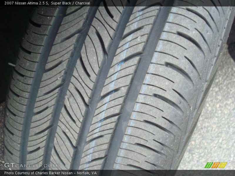 Super Black / Charcoal 2007 Nissan Altima 2.5 S