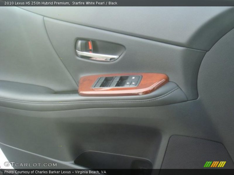 Starfire White Pearl / Black 2010 Lexus HS 250h Hybrid Premium