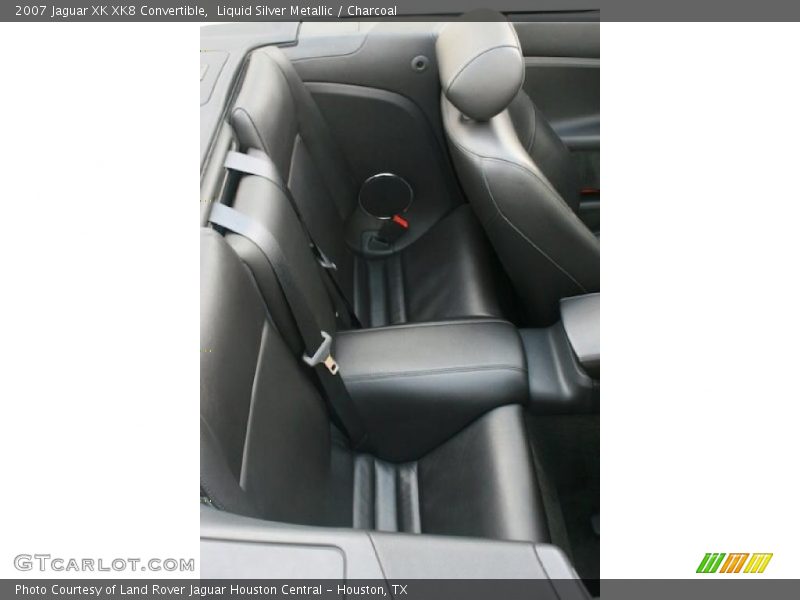 Liquid Silver Metallic / Charcoal 2007 Jaguar XK XK8 Convertible