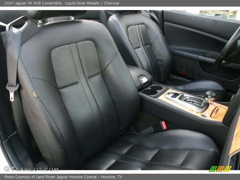 Liquid Silver Metallic / Charcoal 2007 Jaguar XK XK8 Convertible