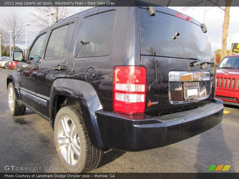 Blackberry Pearl / Dark Slate Gray 2011 Jeep Liberty Jet Sport