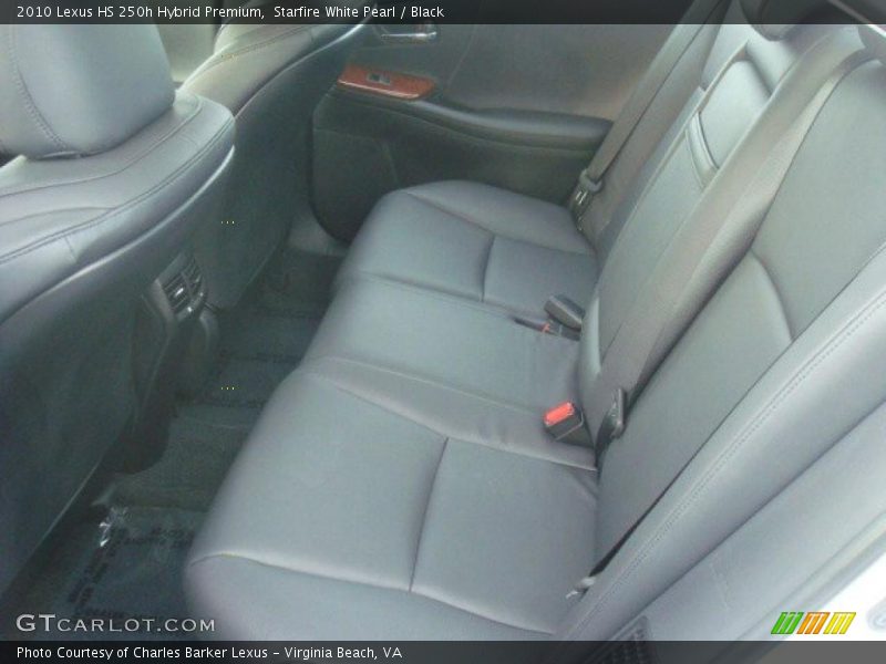 Starfire White Pearl / Black 2010 Lexus HS 250h Hybrid Premium