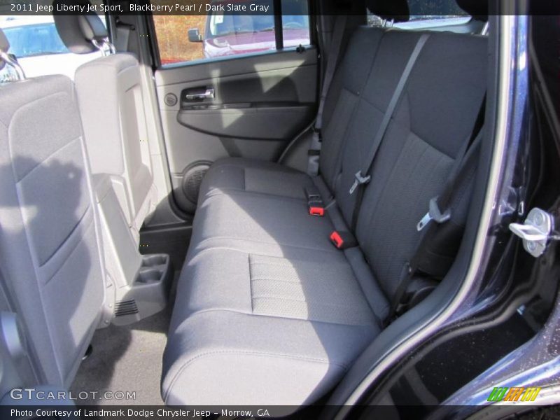 Blackberry Pearl / Dark Slate Gray 2011 Jeep Liberty Jet Sport