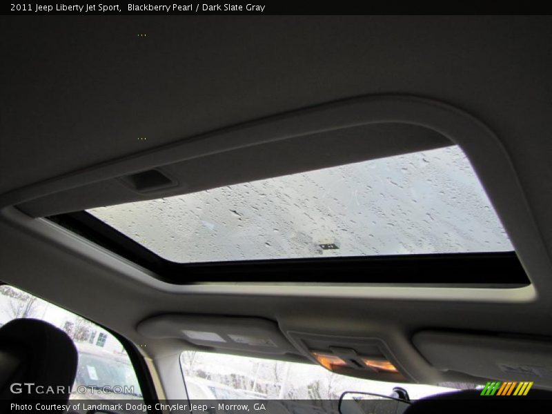 Blackberry Pearl / Dark Slate Gray 2011 Jeep Liberty Jet Sport