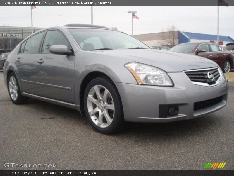Precision Gray Metallic / Charcoal 2007 Nissan Maxima 3.5 SE