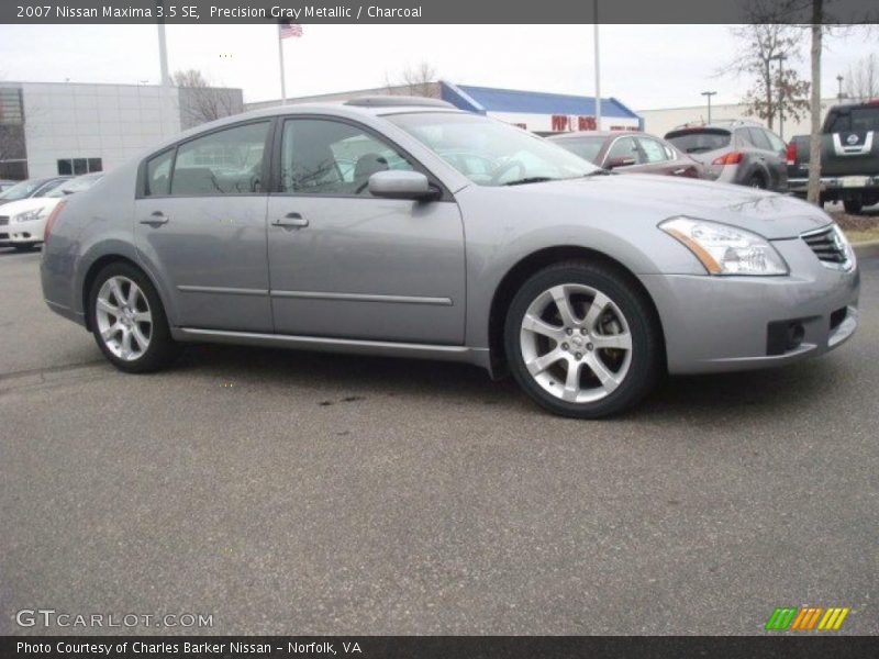 Precision Gray Metallic / Charcoal 2007 Nissan Maxima 3.5 SE
