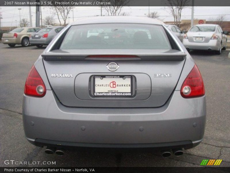 Precision Gray Metallic / Charcoal 2007 Nissan Maxima 3.5 SE
