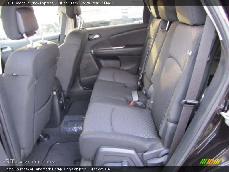 Brilliant Black Crystal Pearl / Black 2011 Dodge Journey Express