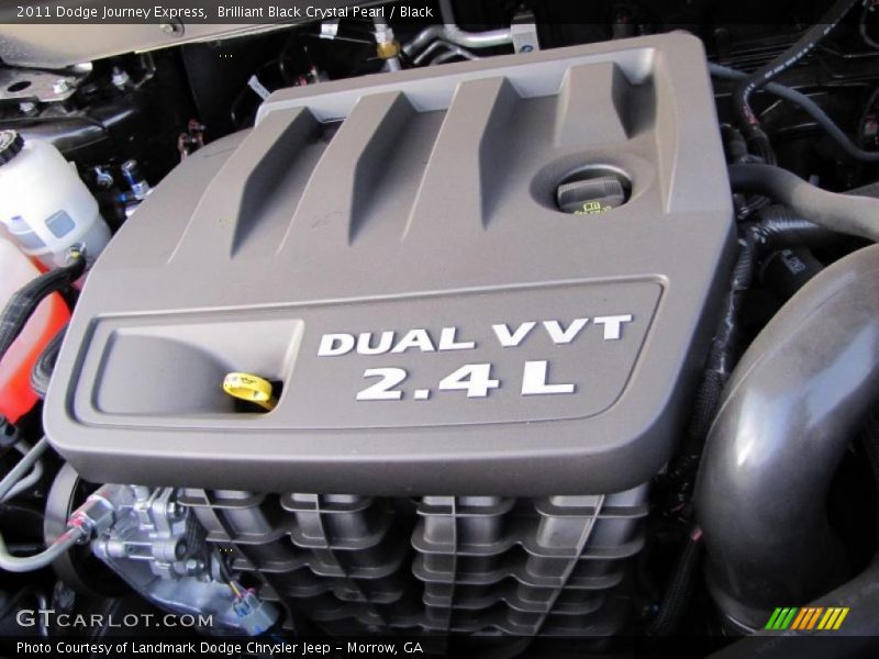 Brilliant Black Crystal Pearl / Black 2011 Dodge Journey Express