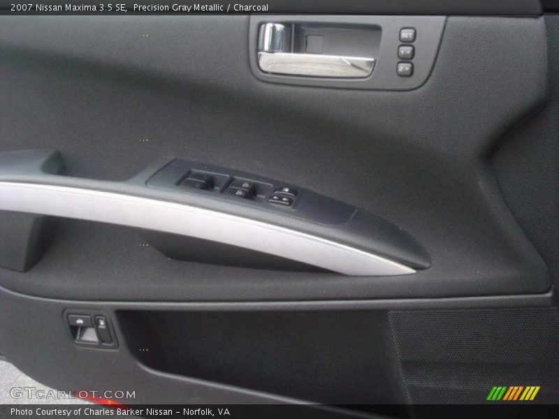Precision Gray Metallic / Charcoal 2007 Nissan Maxima 3.5 SE