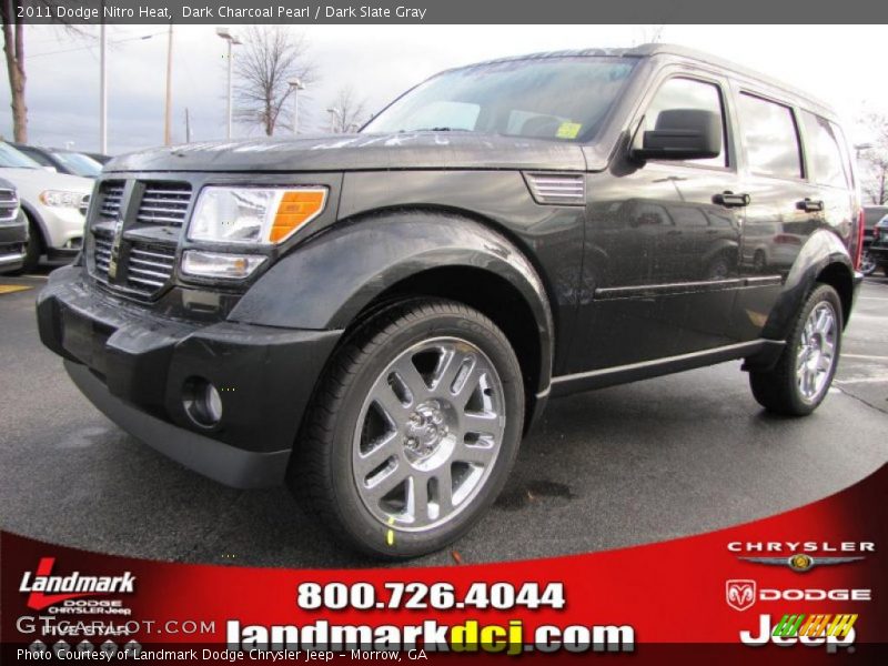 Dark Charcoal Pearl / Dark Slate Gray 2011 Dodge Nitro Heat