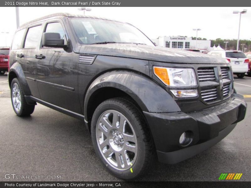 Dark Charcoal Pearl / Dark Slate Gray 2011 Dodge Nitro Heat