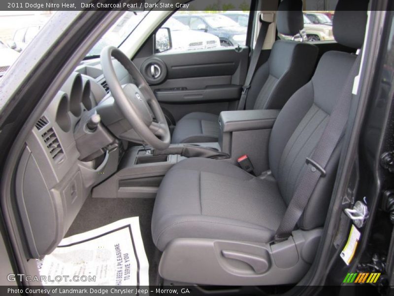 Dark Charcoal Pearl / Dark Slate Gray 2011 Dodge Nitro Heat