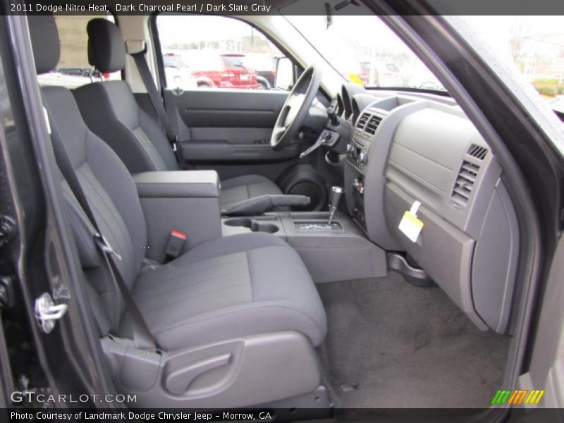 Dark Charcoal Pearl / Dark Slate Gray 2011 Dodge Nitro Heat