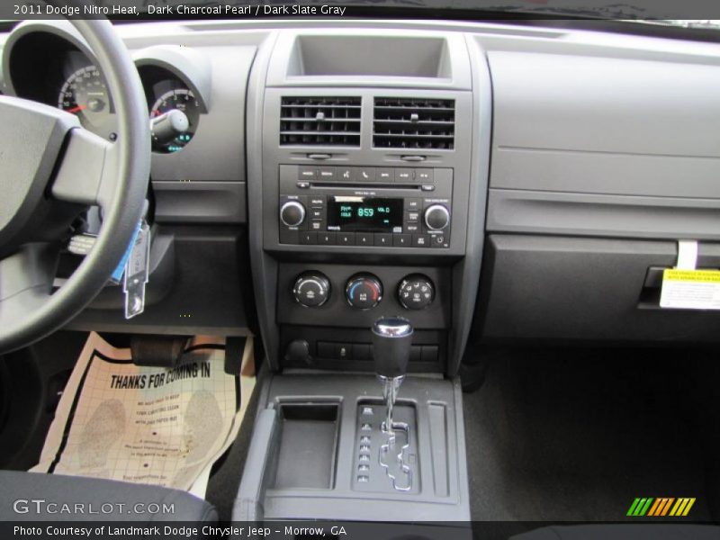 Dark Charcoal Pearl / Dark Slate Gray 2011 Dodge Nitro Heat