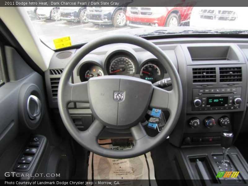 Dark Charcoal Pearl / Dark Slate Gray 2011 Dodge Nitro Heat