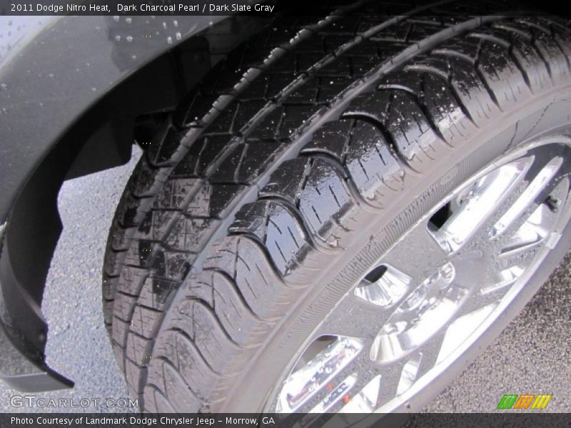 Dark Charcoal Pearl / Dark Slate Gray 2011 Dodge Nitro Heat