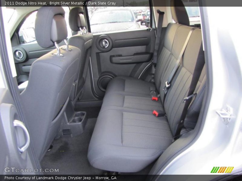 Bright Silver Metallic / Dark Slate Gray 2011 Dodge Nitro Heat