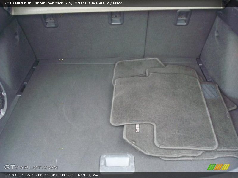 Octane Blue Metallic / Black 2010 Mitsubishi Lancer Sportback GTS
