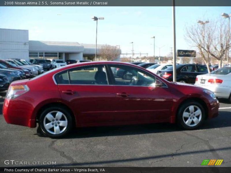 Sonoma Sunset Metallic / Charcoal 2008 Nissan Altima 2.5 S