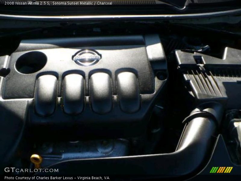 Sonoma Sunset Metallic / Charcoal 2008 Nissan Altima 2.5 S