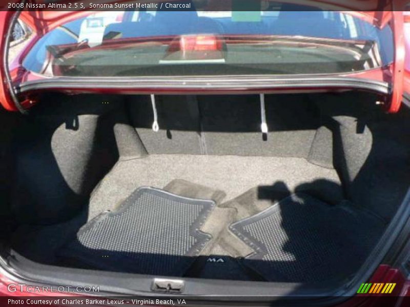 Sonoma Sunset Metallic / Charcoal 2008 Nissan Altima 2.5 S