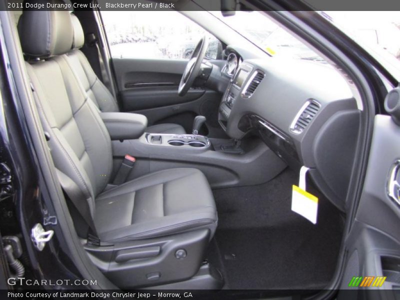  2011 Durango Crew Lux Black Interior