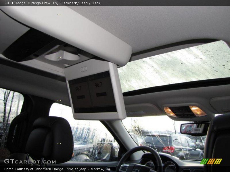 Blackberry Pearl / Black 2011 Dodge Durango Crew Lux