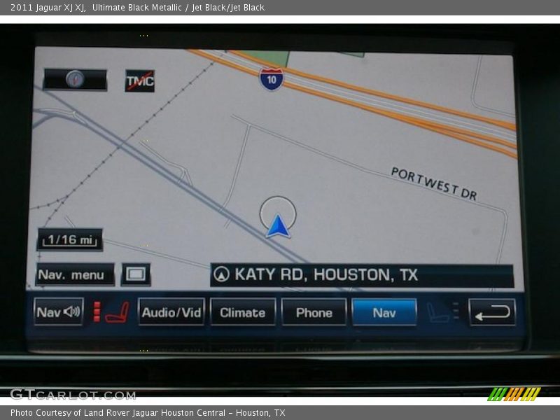 Navigation of 2011 XJ XJ