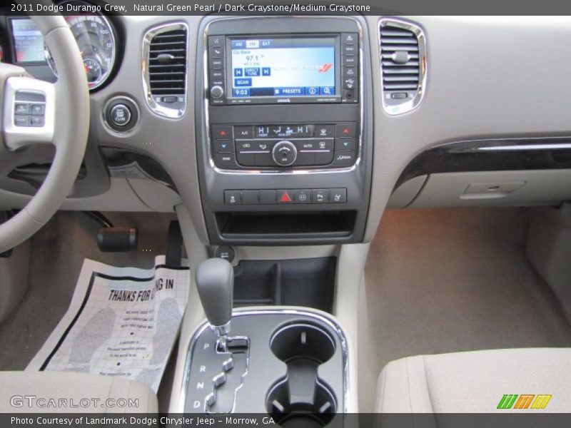 Dashboard of 2011 Durango Crew