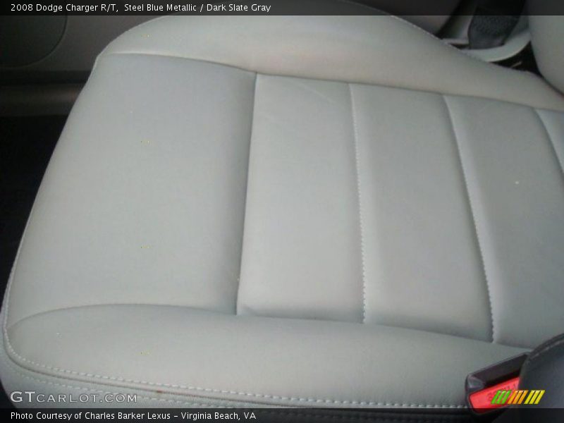 Steel Blue Metallic / Dark Slate Gray 2008 Dodge Charger R/T