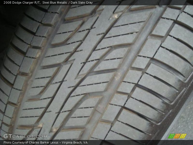 Steel Blue Metallic / Dark Slate Gray 2008 Dodge Charger R/T