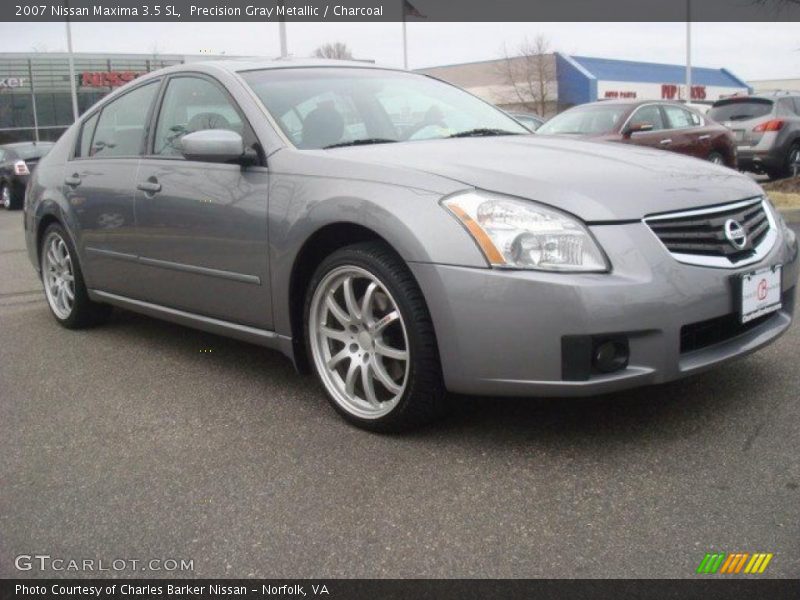 Precision Gray Metallic / Charcoal 2007 Nissan Maxima 3.5 SL