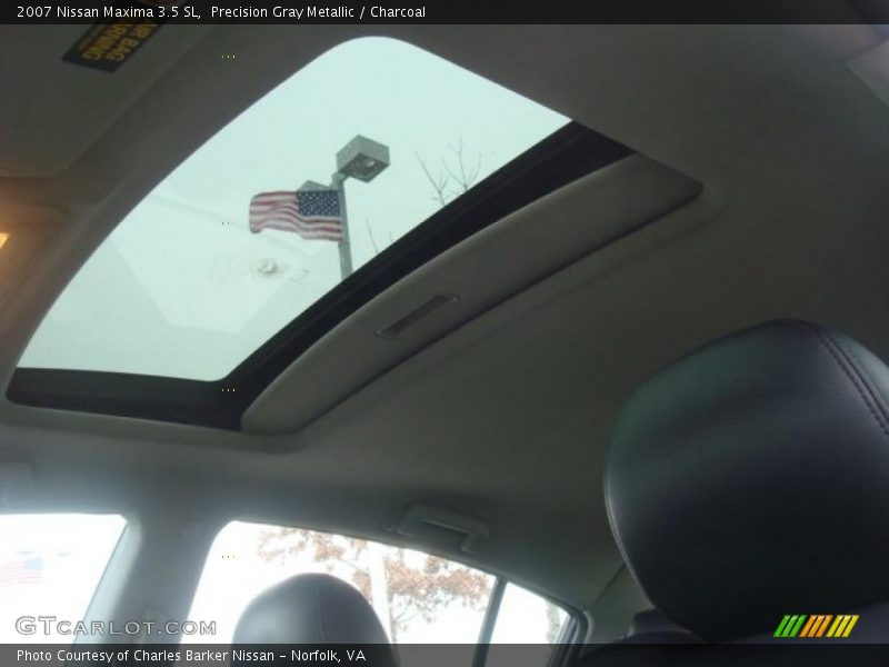 Sunroof of 2007 Maxima 3.5 SL
