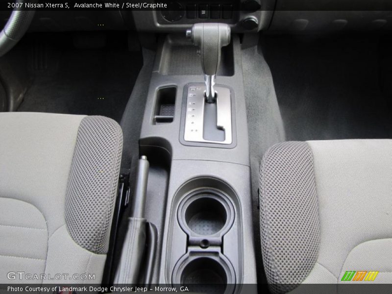 Avalanche White / Steel/Graphite 2007 Nissan Xterra S