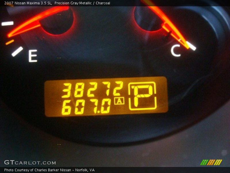 Precision Gray Metallic / Charcoal 2007 Nissan Maxima 3.5 SL