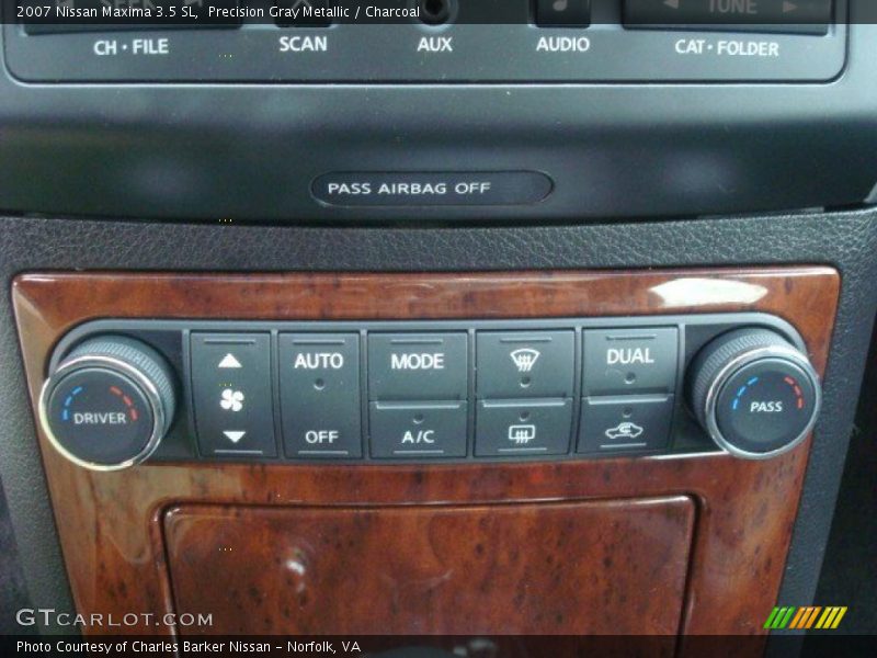 Precision Gray Metallic / Charcoal 2007 Nissan Maxima 3.5 SL