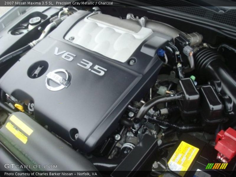 Precision Gray Metallic / Charcoal 2007 Nissan Maxima 3.5 SL