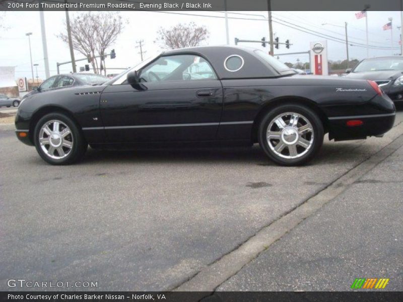 Evening Black / Black Ink 2004 Ford Thunderbird Premium Roadster