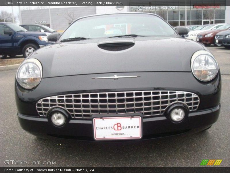 Evening Black / Black Ink 2004 Ford Thunderbird Premium Roadster