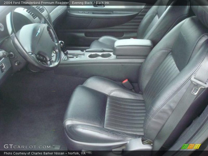  2004 Thunderbird Premium Roadster Black Ink Interior