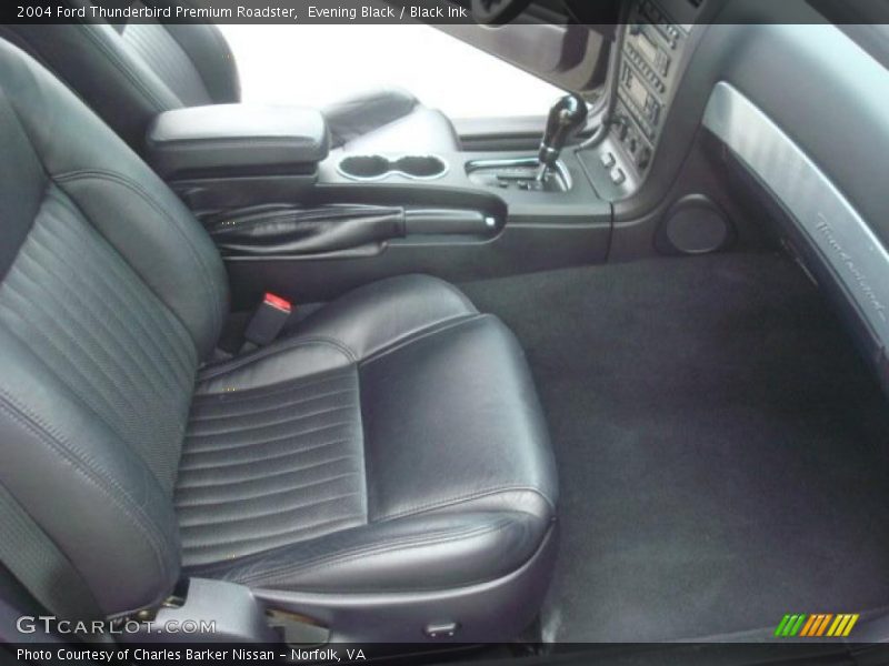  2004 Thunderbird Premium Roadster Black Ink Interior