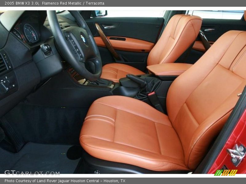  2005 X3 3.0i Terracotta Interior