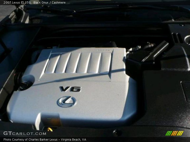 Black Onyx / Cashmere 2007 Lexus ES 350